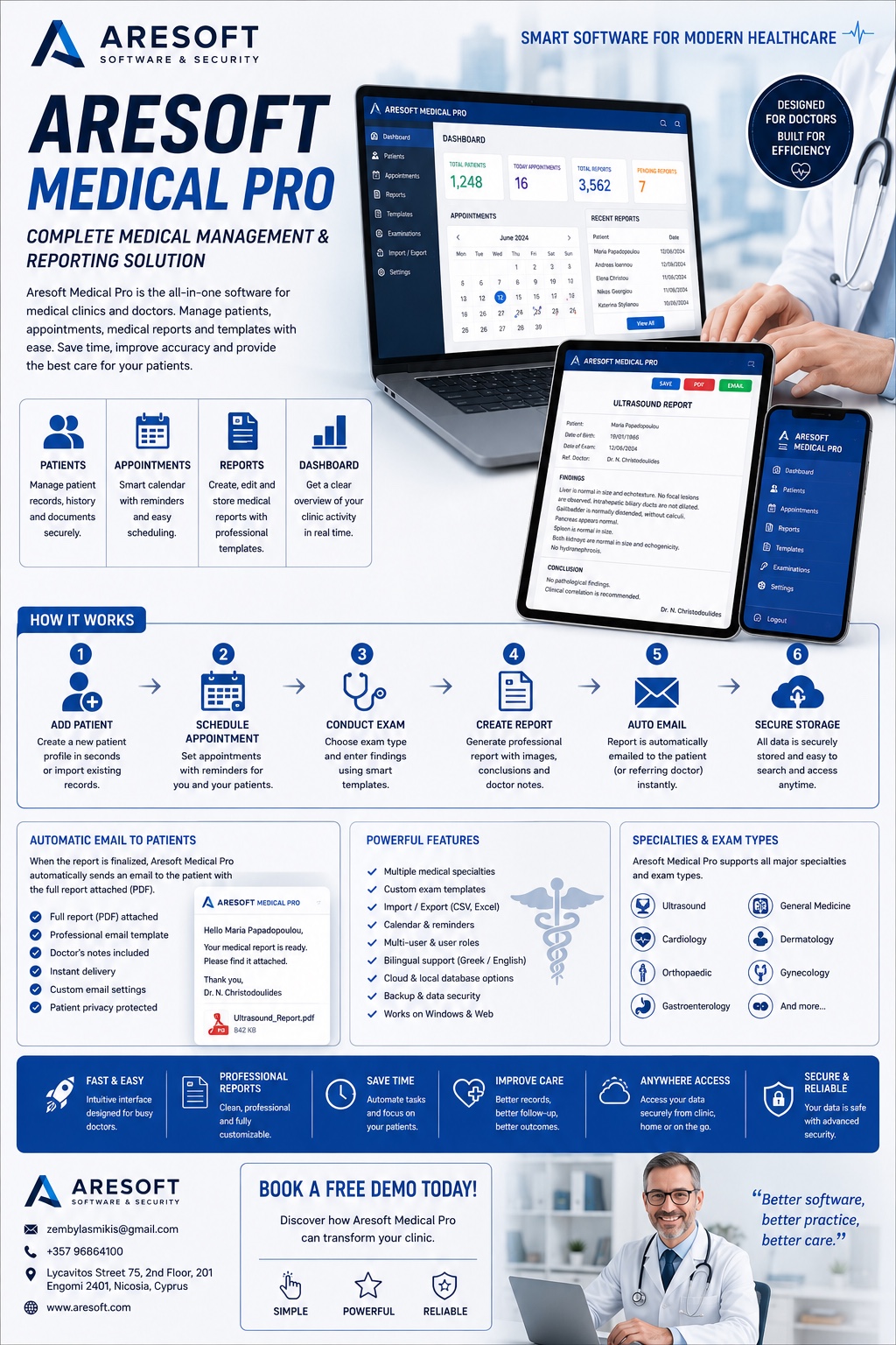 ARESOFT Medical Pro advert